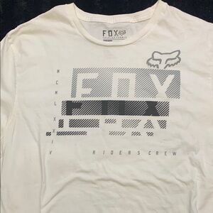 Fox Racing White Graphic Tee